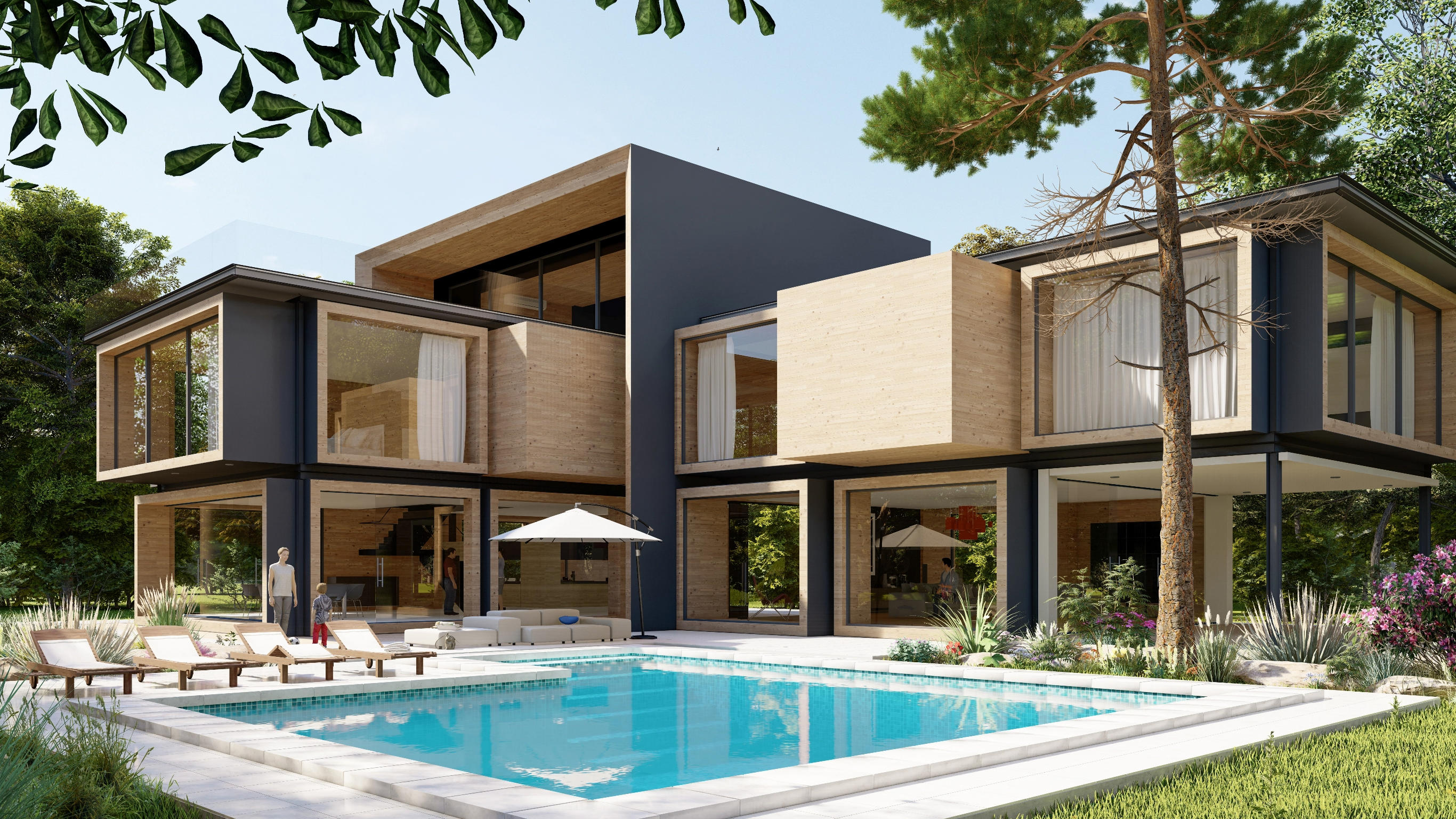 3d-rendering-large-modern-contemporary-house-wood-concrete